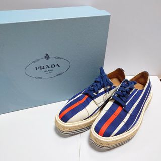 プラダ(PRADA)のPRADA　エスパドリーユ　ストライプ(スニーカー)