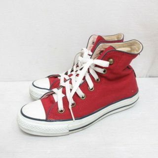 コンバース(CONVERSE)のコンバース オールスター 1407 スニーカー シューズ 23cm 赤 レッド(スニーカー)