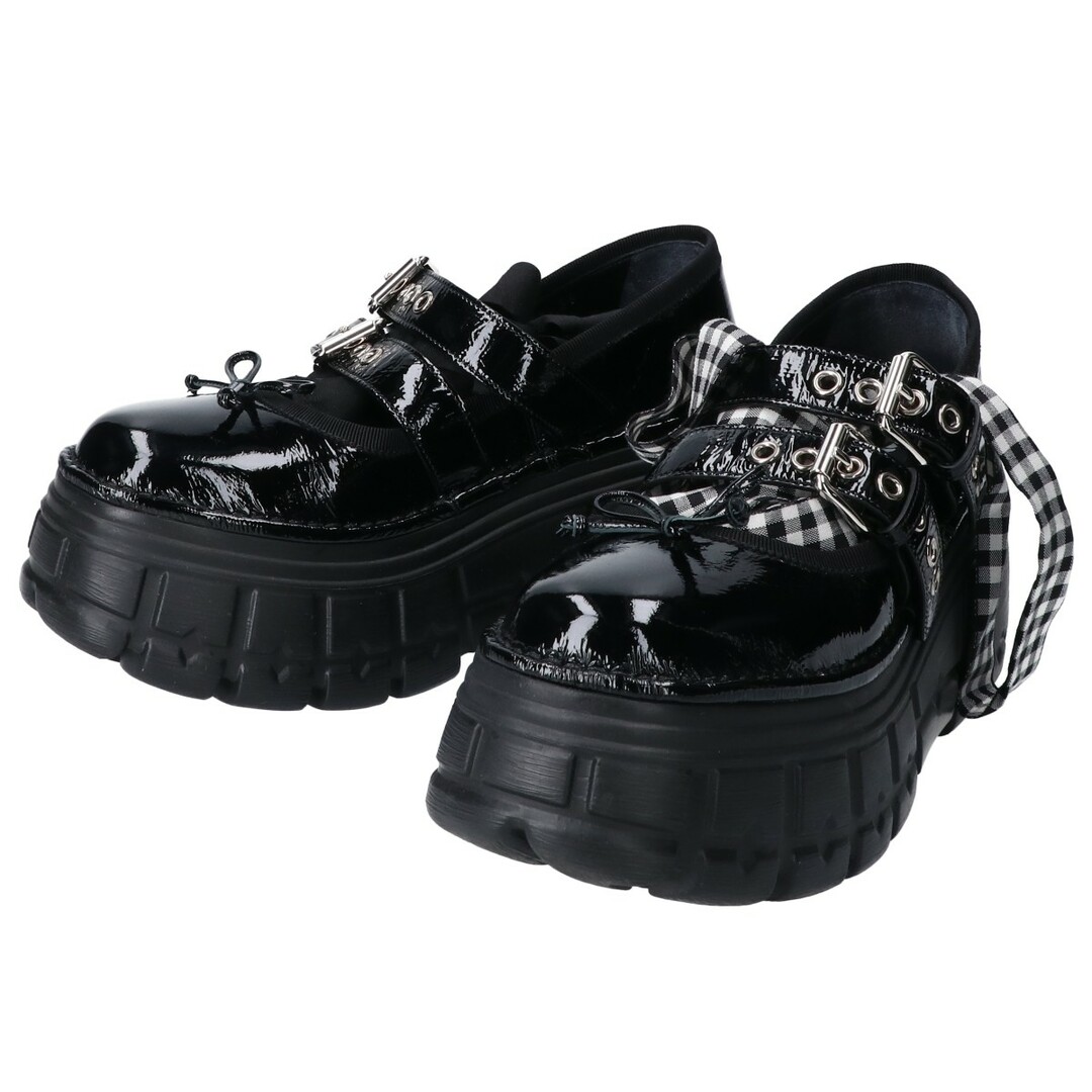 MIU MIU - ミュウミュウ 【美品】691 パテント ダブルストラップ MIU MIU - ミュウミュウ 【美品】691 パテント ダブルストラップ