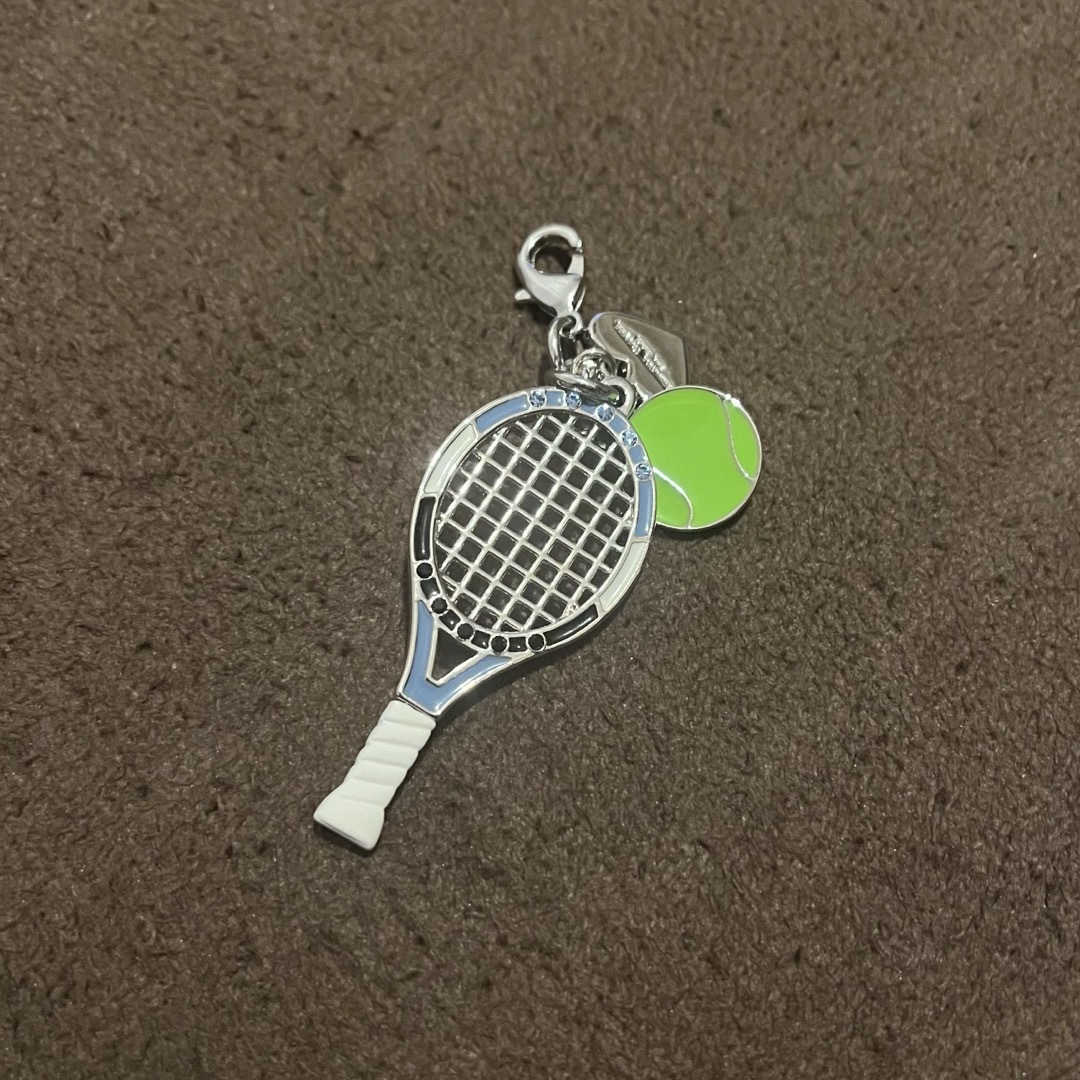 Samantha Thavasa Petit Choice(サマンサタバサプチチョイス)のサマンサタバサプチチョイス　テニスの王子様　氷帝　ラケット　チャーム レディースのアクセサリー(チャーム)の商品写真