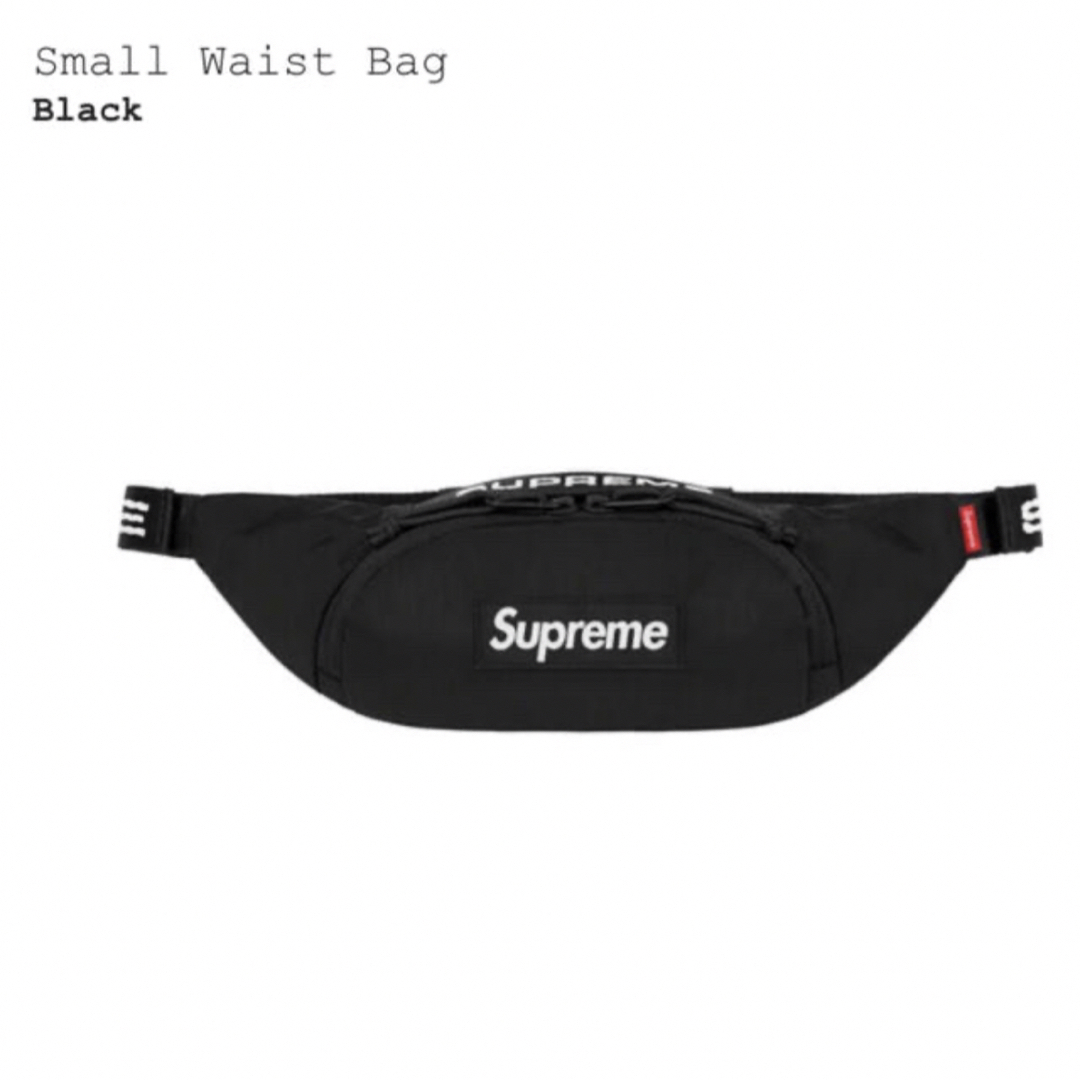 Supreme(シュプリーム)のSupreme Small Waist Bag Black 22FW メンズのバッグ(ウエストポーチ)の商品写真