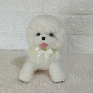 羊毛フェルト　犬　トイプードル　ハンドメイド(ぬいぐるみ)