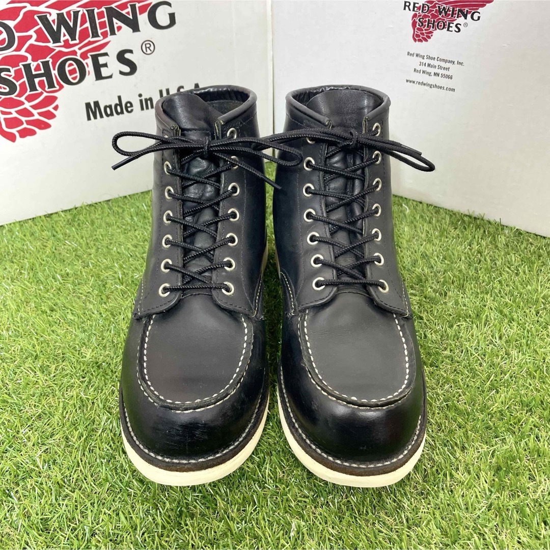 REDWING(レッドウィング)の【安心品質0228】廃盤8130レッドウイング送料無料8.5EブーツUSA メンズの靴/シューズ(ブーツ)の商品写真