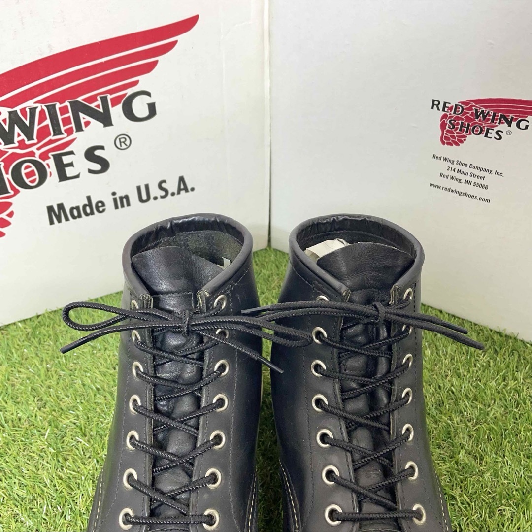 REDWING(レッドウィング)の【安心品質0228】廃盤8130レッドウイング送料無料8.5EブーツUSA メンズの靴/シューズ(ブーツ)の商品写真