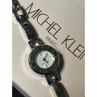 ミッシェルクラン(MICHEL KLEIN)の★ MICHEL KLEIN ロゴベゼル 小顔 レディース 腕時計★保管品(腕時計)