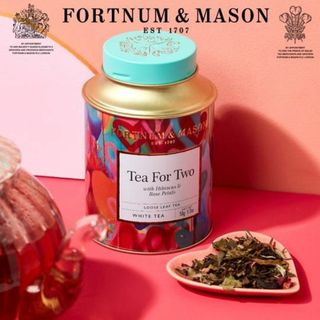 フォートナム&メイソン　Tea for Two ルーズリーフ ティー缶　50g(茶)