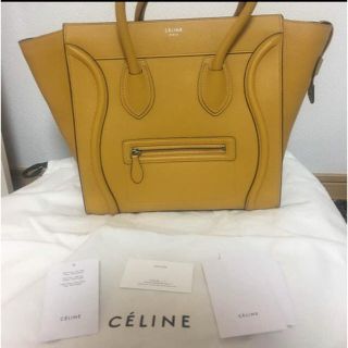 セリーヌ(celine)の(みみ様専用)セリーヌ celine ラゲージ ミニ バッグ 美品(ハンドバッグ)