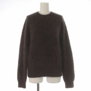 スピックアンドスパン(Spick & Span)のスピック&スパン FUR KNITクループルオーバー セーター 長袖 F 茶(ニット/セーター)