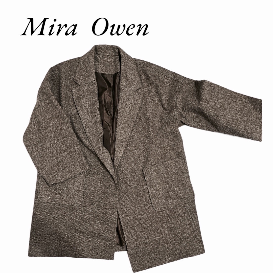Mila Owen(ミラオーウェン)の【新品未使用】Mira  Owen 福袋　コート＆スカートセット レディースのジャケット/アウター(チェスターコート)の商品写真