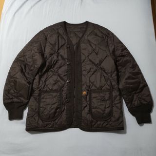 アルファインダストリーズ(ALPHA INDUSTRIES)のアルファインダストリーズ　キルティングライナージャケット黒(ミリタリージャケット)