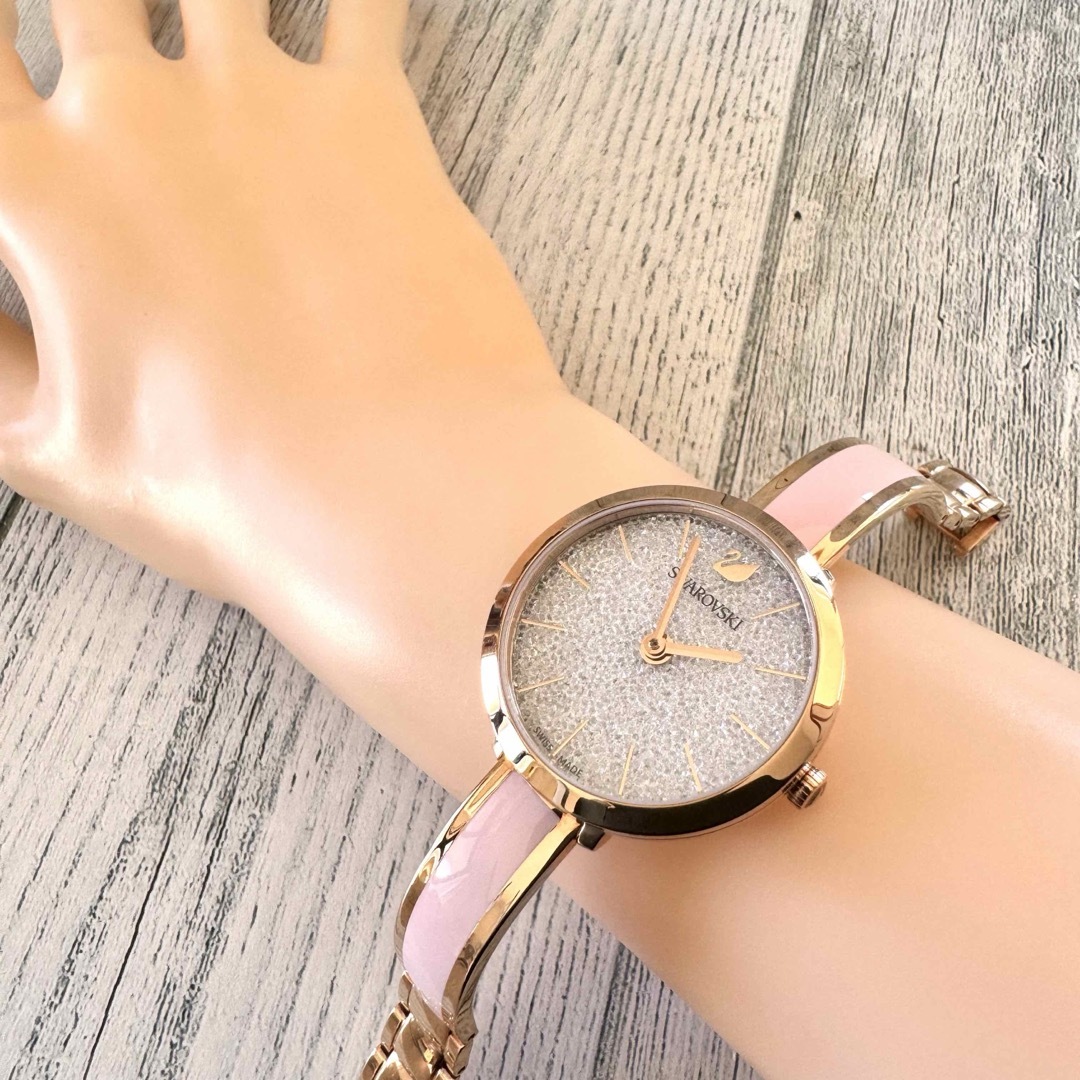 SWAROVSKI - 【美品】Swarovski スワロフスキー 腕時計 SWAROVSKI - 【美品】Swarovski スワロフスキー 腕時計