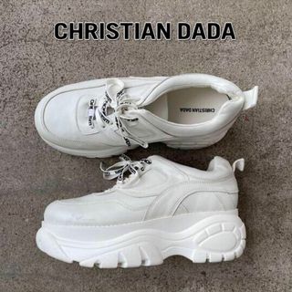 クリスチャンダダ(CHRISTIAN DADA)の【送料無料】CHRISTIAN DADA ダットスニーカー 厚底 24cm(スニーカー)