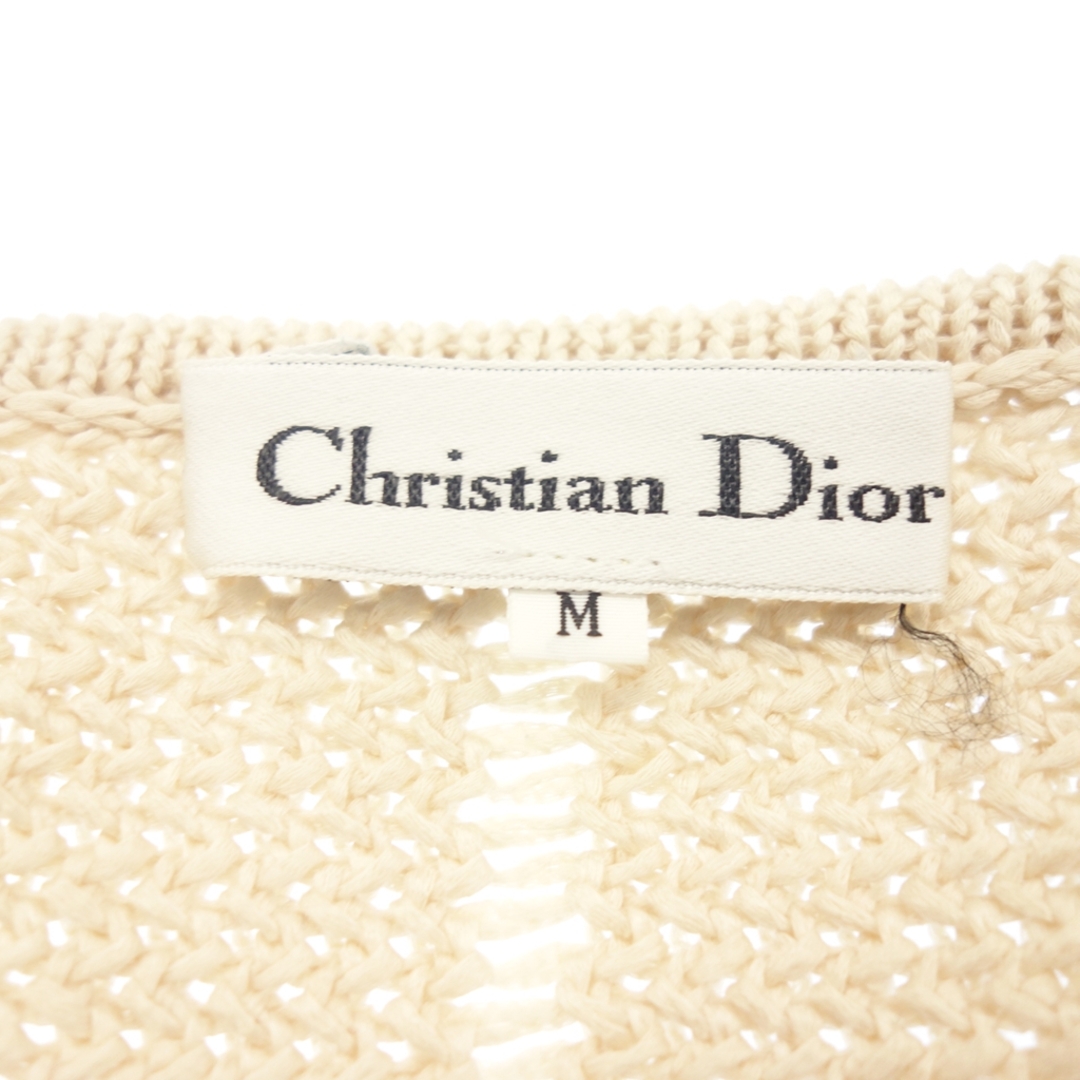 サイズ…MChristian Dior（クリスチャンディオール）コットンカーディガン　M