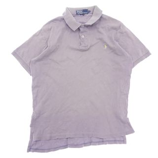 ポロラルフローレン(POLO RALPH LAUREN)のポロ ラルフローレン ポロシャツ コットン100% パープル M【AFB40】(ポロシャツ)