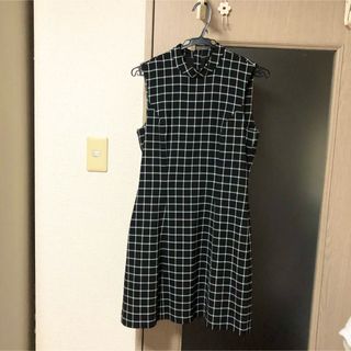 ザラ(ZARA)の【ZARA】チェック ワンピース(ひざ丈ワンピース)