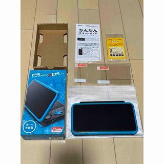 ニンテンドー2DS(ニンテンドー2DS)のNewニンテンドー2DS LL ブラック×ターコイズ  本体(携帯用ゲーム機本体)