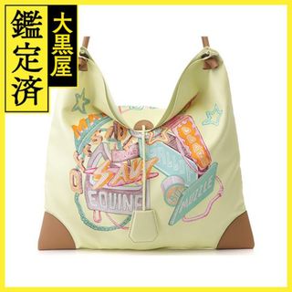 エルメス(Hermes)のHERMES シルキーシティ41 ジョーヌペール シルク B刻印【432】(ショルダーバッグ)