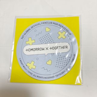 トゥモローバイトゥギャザー(TOMORROW X TOGETHER)のTXT  ファンクラブ入会特典　コースター(K-POP/アジア)