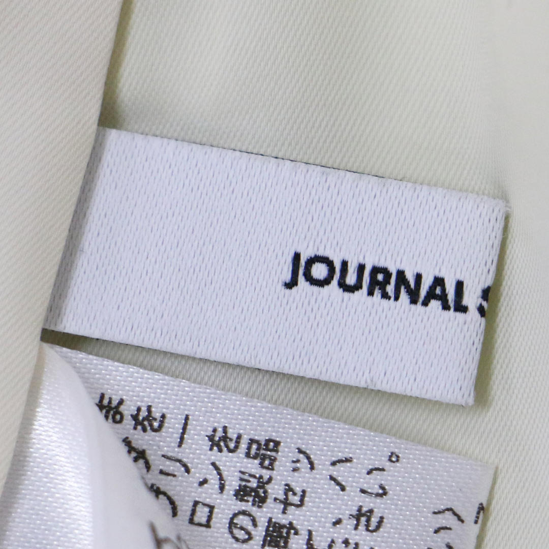 JOURNAL STANDARD(ジャーナルスタンダード)の美品 JOURNAL STANDARD ジャーナルスタンダード スカート ロング フレア ライトイエロー 38(M) アコ―ディオンプリ―ツ  シアー 透け ポリエステル ボトムス 日本製 ブランド【レディース】【中古】 レディースのスカート(ロングスカート)の商品写真