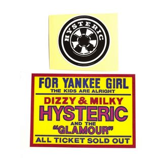 ヒステリックグラマー(HYSTERIC GLAMOUR)の美品✨ヒステリックグラマー　シール　2枚セット　送料無料(その他)