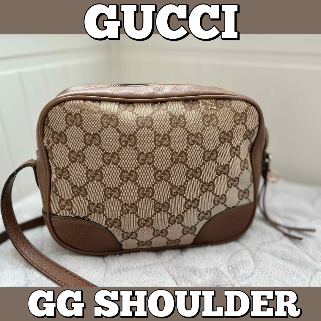 Gucci(グッチ)のGUCCI/グッチ/GGキャンバス/ショルダーバッグ/インターロッキング レディースのバッグ(ショルダーバッグ)の商品写真