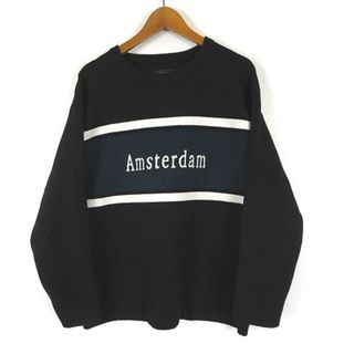 レイジブルー(RAGEBLUE)のレイジブルー ニット セーター Amsterdam 配色 クルーネック 長袖 L(ニット/セーター)