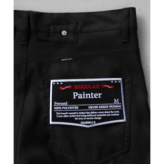 ティー(TTT_MSW)のDAIRIKU "Painter" Pressed Pants "Black"(スラックス)