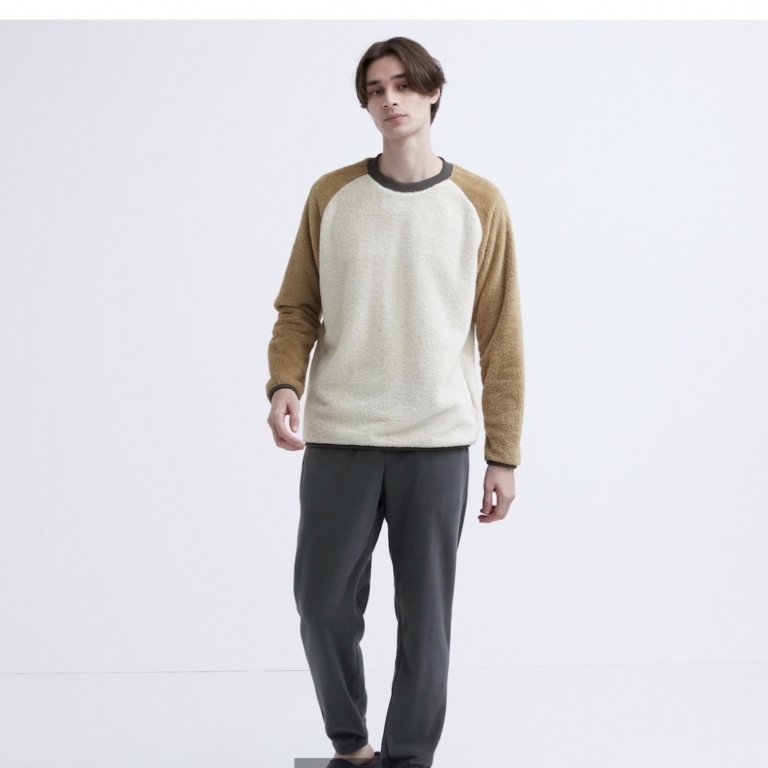 UNIQLO(ユニクロ)のファーリーフリースセット 長袖 メンズのトップス(スウェット)の商品写真