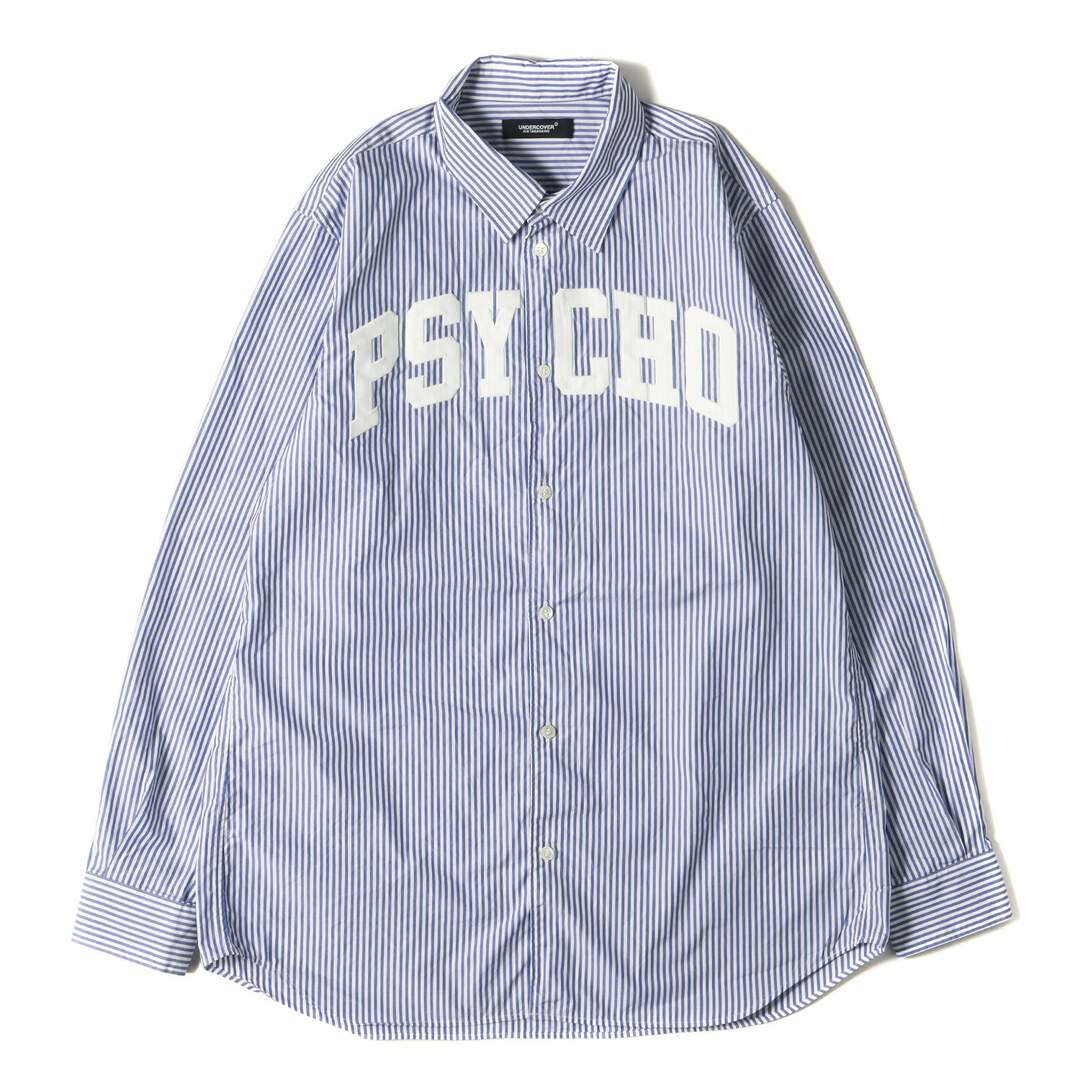 長袖シャツ UNDERCOVER ストライプシャツ Lサイズ - ブランド別 長袖シャツ UNDERCOVER ストライプシャツ Lサイズ - ブランド別
