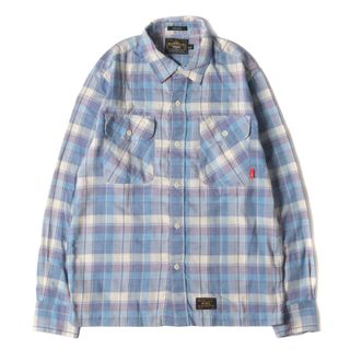 wtaps cell chambray シャンブレーシャツ サイズ3 Lシャツ