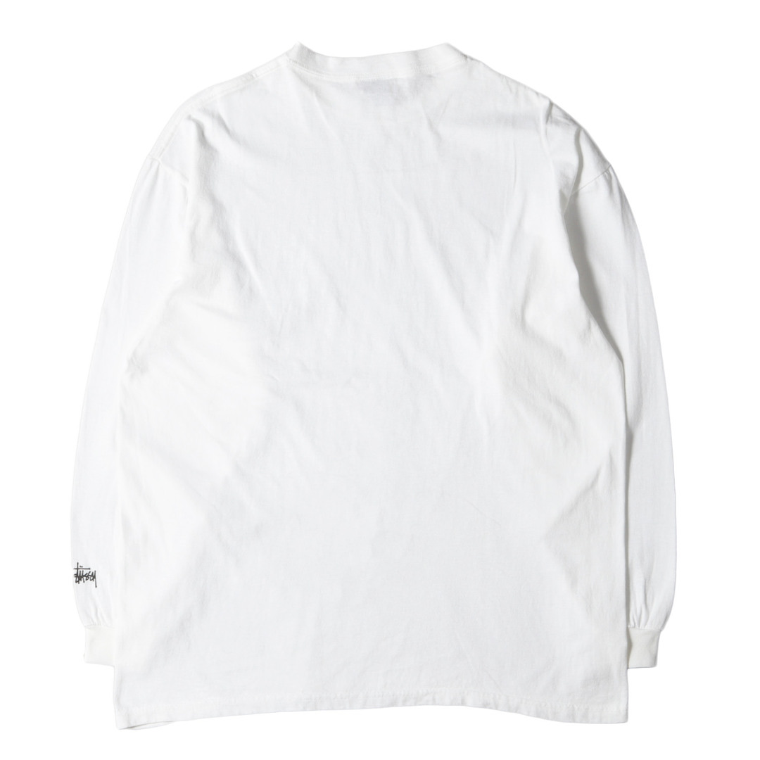 Stussy ステューシー  長袖 ロングスリーブTシャツ 白 ホワイト発送について