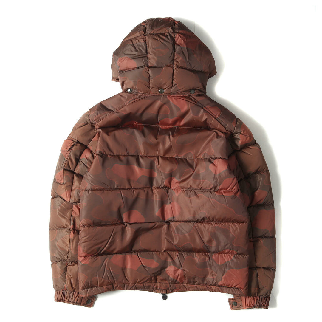 MONCLER(モンクレール)のMONCLER モンクレール ダウン ジャケット サイズ:2 迷彩柄 フード付き ナイロン ダウンジャケット MAYA C20914036605 539AS マヤ カモフラージュ 総柄 マルチカラー アウター ブルゾン コート【メンズ】【中古】 メンズのジャケット/アウター(ダウンジャケット)の商品写真