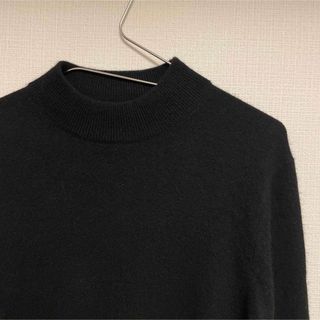 ユニクロ(UNIQLO)のUNIQLO モックネックセーター ニット カシミヤ100% S(ニット/セーター)