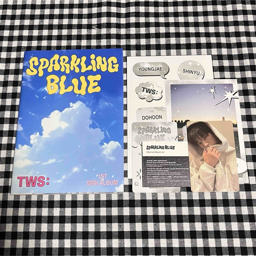 TWS トゥアス SPARKLINGBLUE weverse盤 ドフン トレカ | フリマアプリ ラクマ