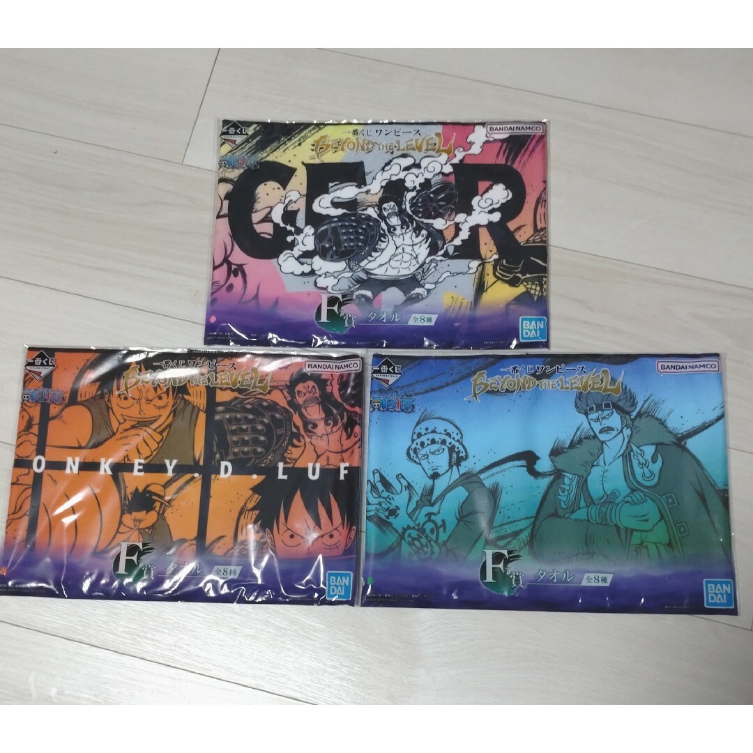 ONE PIECE(ワンピース)のワンピース　一番くじ　BEYOND THE LEVELF賞　タオル エンタメ/ホビーのアニメグッズ(タオル)の商品写真