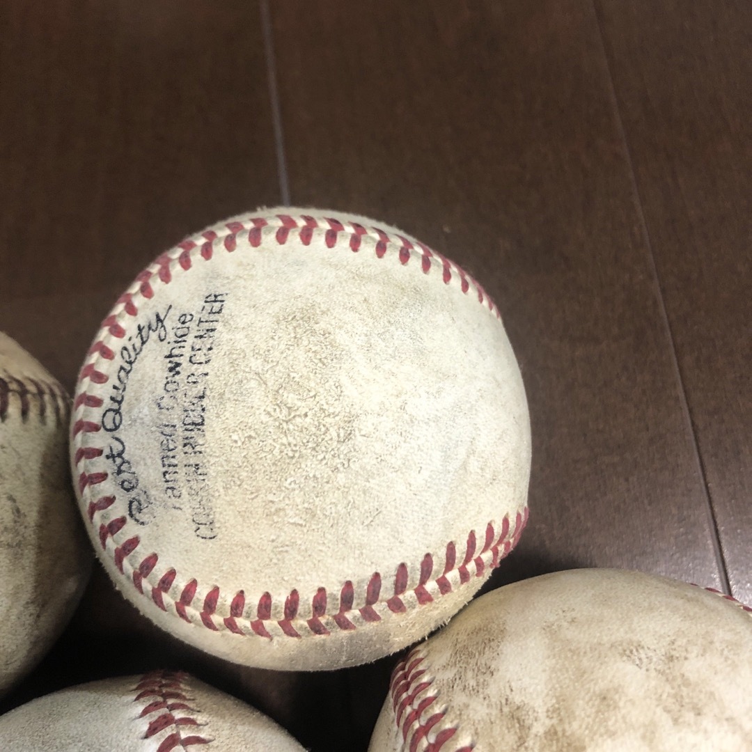 硬式ボール5つセット スポーツ/アウトドアの野球(ボール)の商品写真