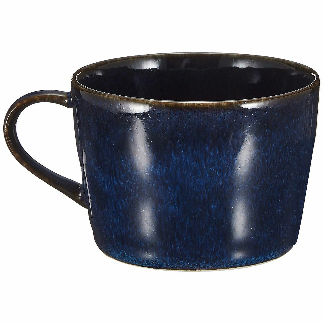 【在庫セール】やまに 北欧ブルー 深ブルー コーヒーカップ 3516163 インテリア/住まい/日用品のキッチン/食器(容器)の商品写真