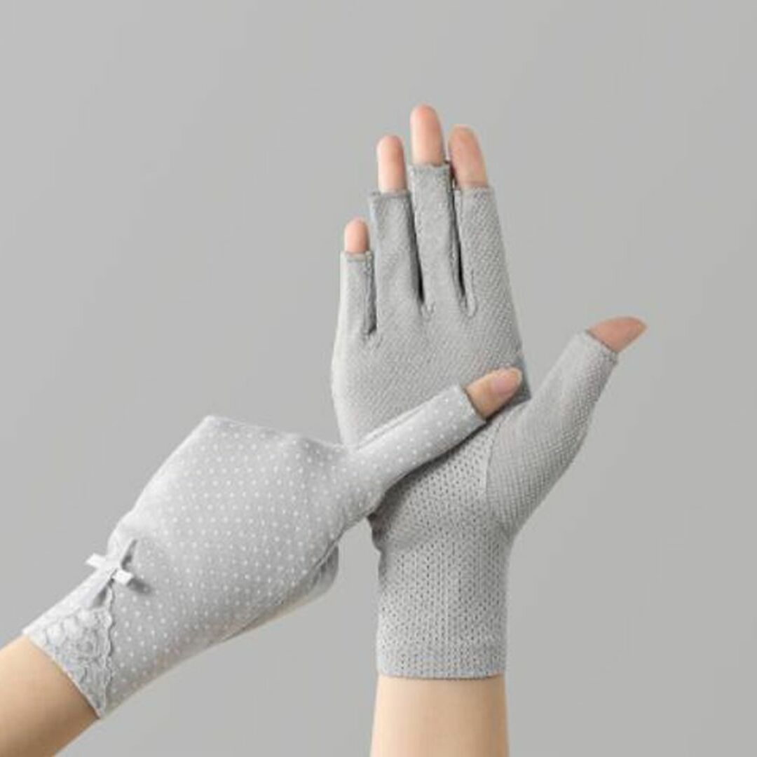 手袋 リボン レディース 紫外線対策 レディースのファッション小物(手袋)の商品写真