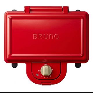 ブルーノ(BRUNO)のBRUNO BOE044RD   ホットサンドメーカー(ホットプレート)