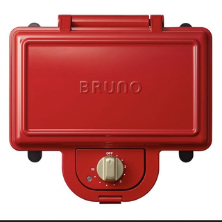 ブルーノ(BRUNO)のBRUNO BOE044RD   ホットサンドメーカー(ホットプレート)