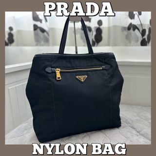 プラダ(PRADA)の★PRADA★プラダ/ナイロンバッグ/ハンドバッグ/ブラック/黒/トライアングル(ハンドバッグ)