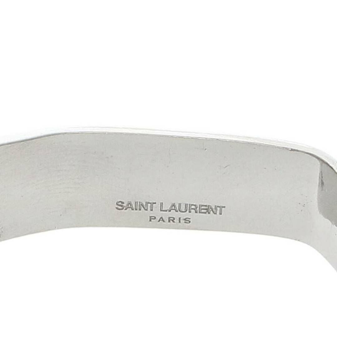 Saint Laurent(サンローラン)のサンローランパリ スタッズ装飾シルバーバングル メンズ メンズのアクセサリー(バングル/リストバンド)の商品写真