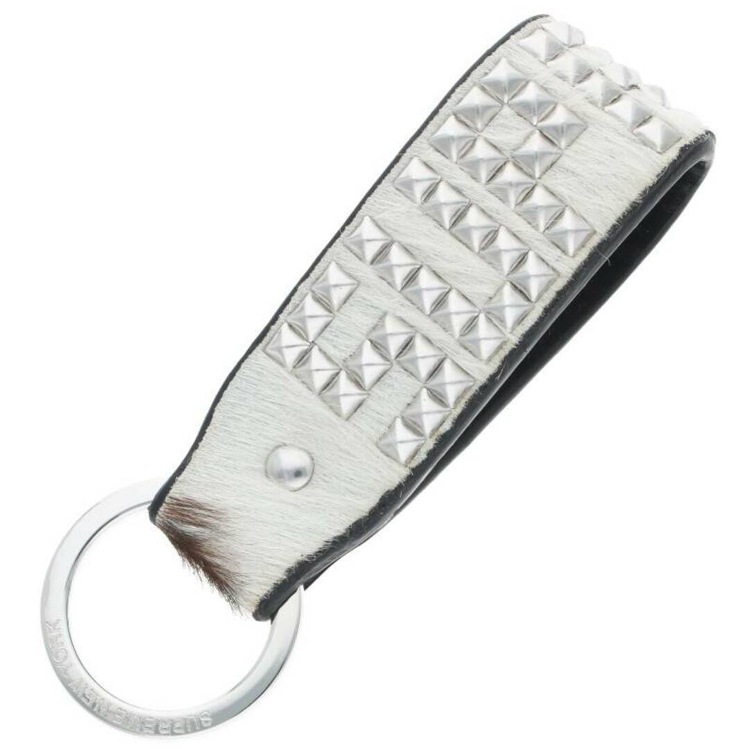 アクセサリーシュプリーム ×エイチティーシー HTC  23SS  Studded Keychain スタッズハラコキーチェーン メンズ