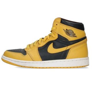 ナイキ(NIKE)のナイキ  AIR JORDAN1 RETRO HIGH OG POLLEN 555088-701 エアジョーダン1レトロハイパランスニーカー メンズ 26.5cm(スニーカー)