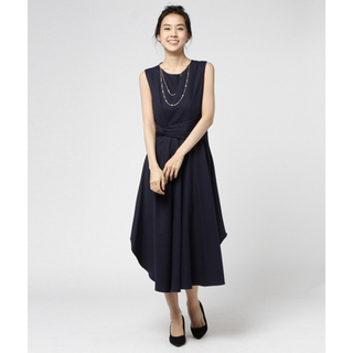 MAICK HAROLD PARIS TM ロング ドレス ワンピース 紫×黒の通販 by ...