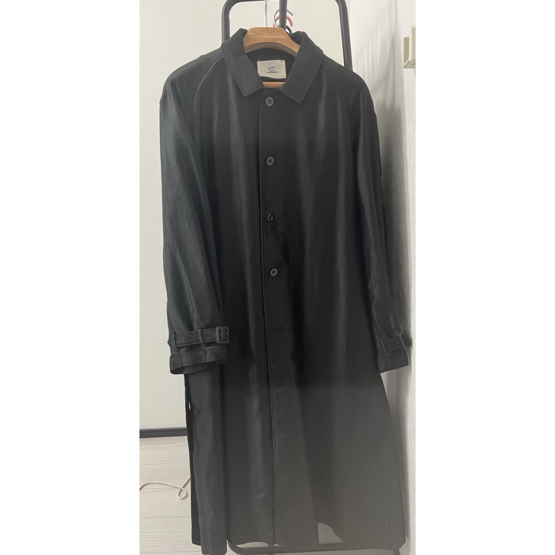 OUTIL L'ECHOPPE別注 MABTEAU UZES COAT メンズのジャケット/アウター(ステンカラーコート)の商品写真