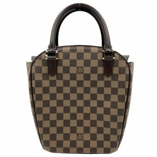 ルイヴィトン(LOUIS VUITTON)の【在庫一掃】LOUIS VUITTON ルイヴィトン ハンドバッグ ダミエ サリアソー かばん 鞄 N51284    ブラウン 茶 ゴールド金具 レディース 美品【中古品】(ハンドバッグ)