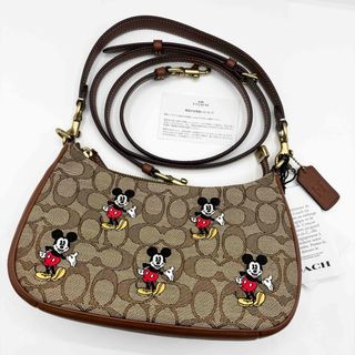 コーチ(COACH)の【DISNEY X COACH】テリ ショルダー！ミッキーマウス！シグネチャー！(ショルダーバッグ)