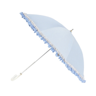 ランバンオンブルー(LANVIN en Bleu)のランバンオンブルー 日傘 フリル  週末限定‼️(傘)