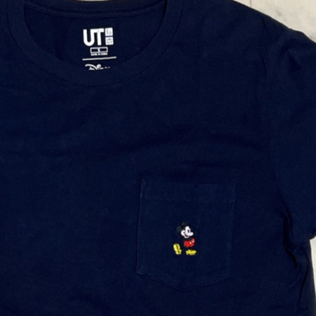 UNIQLO(ユニクロ)のミッキーTシャツ キッズ S キッズ/ベビー/マタニティのキッズ服男の子用(90cm~)(Tシャツ/カットソー)の商品写真